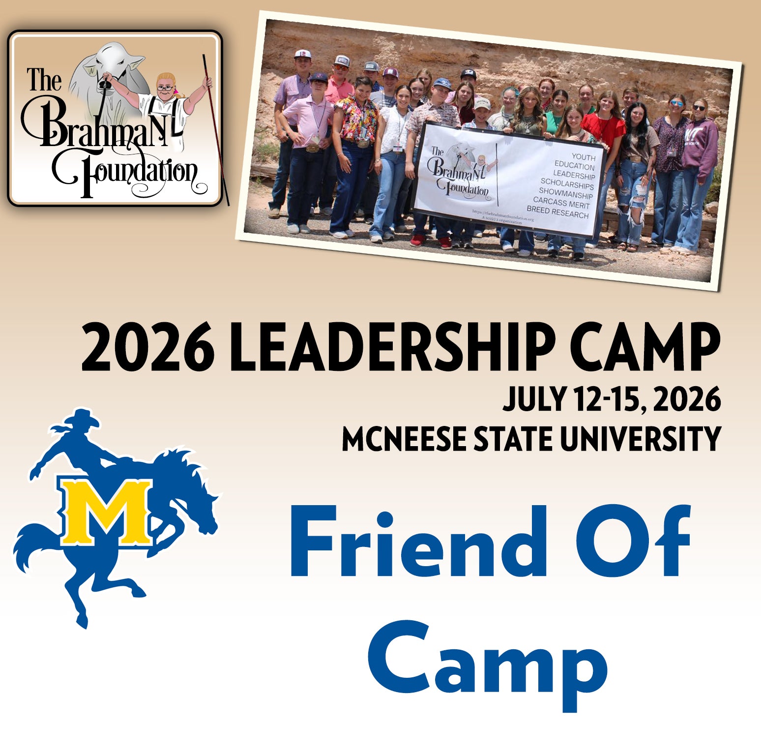 Leadership Camp - Friend of Camp